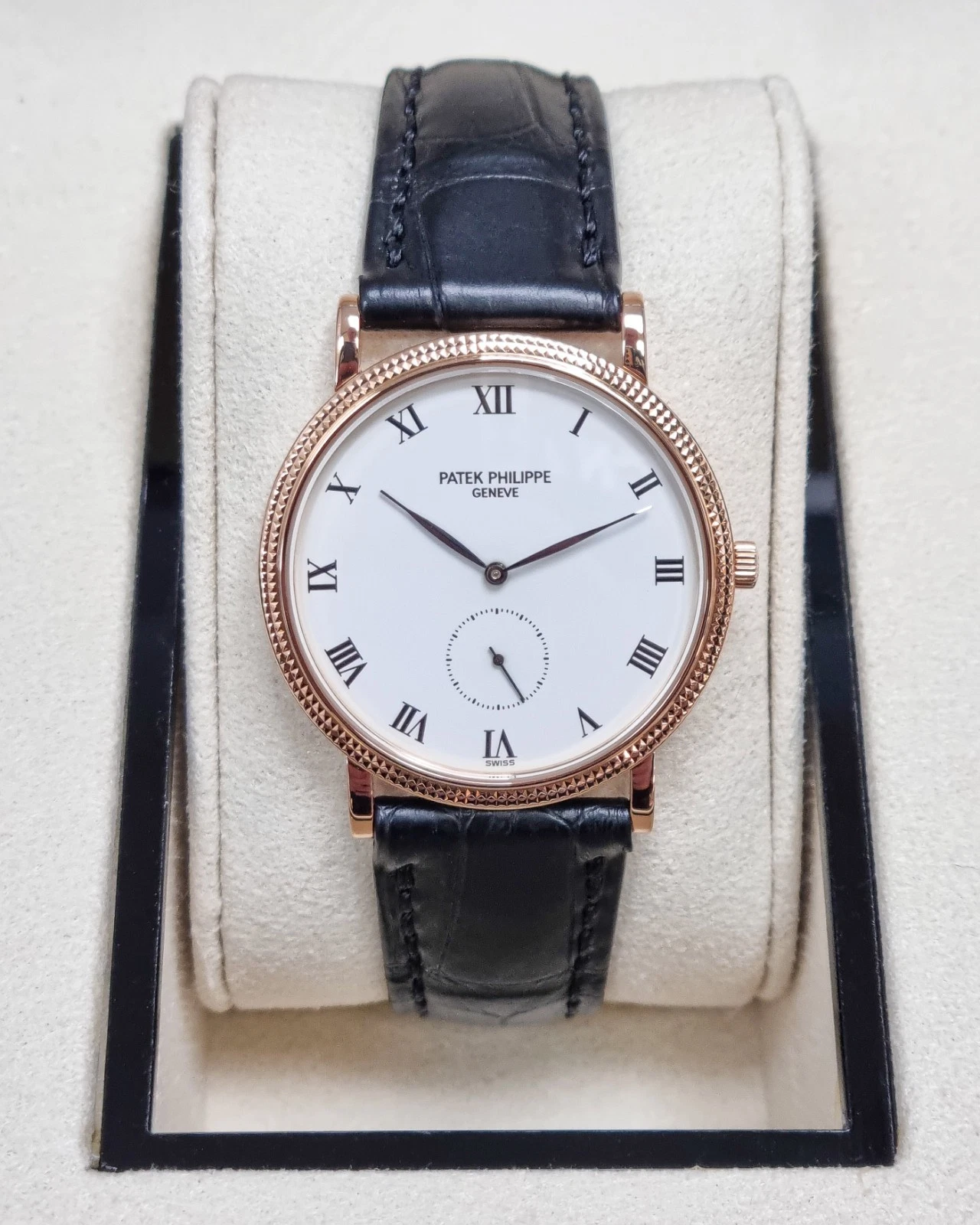 Patek Philippe — Patek Philippe Calatrava 3919R 18kt Rose Gold with Box