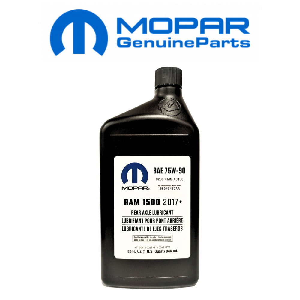 68340460AA MOPAR AXLE OIL FOR RAM 1500 2017 + SAE 75W-90 946ML | eBay
