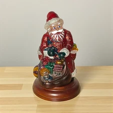 OLD WORLD Christmas Merck 2000 Legendary Father Christmas Light Santa Lamp