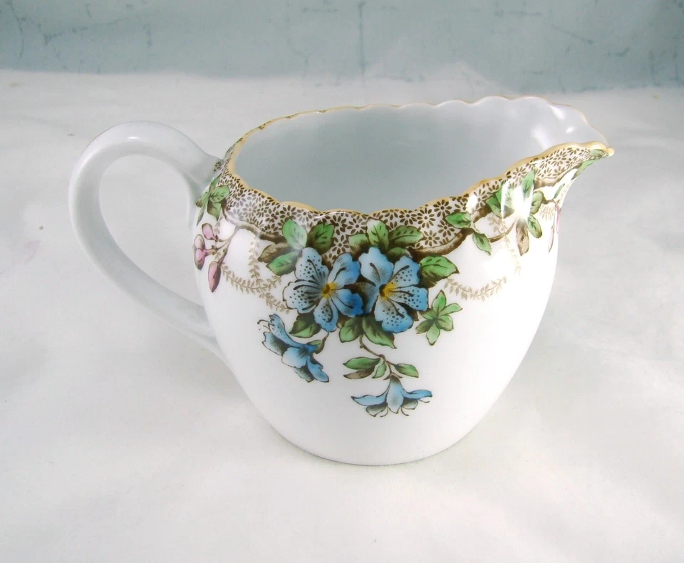 Crémier Spode En Porcelaine D'Os ELOISE (Y7863) EXCELLENT - Photo 3/4