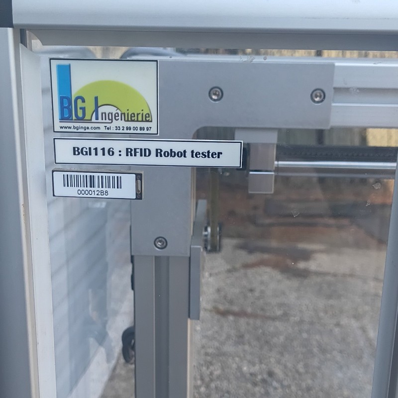 BG Ingénierie RFID Robot Tester BGI116 Automation Test Equipment