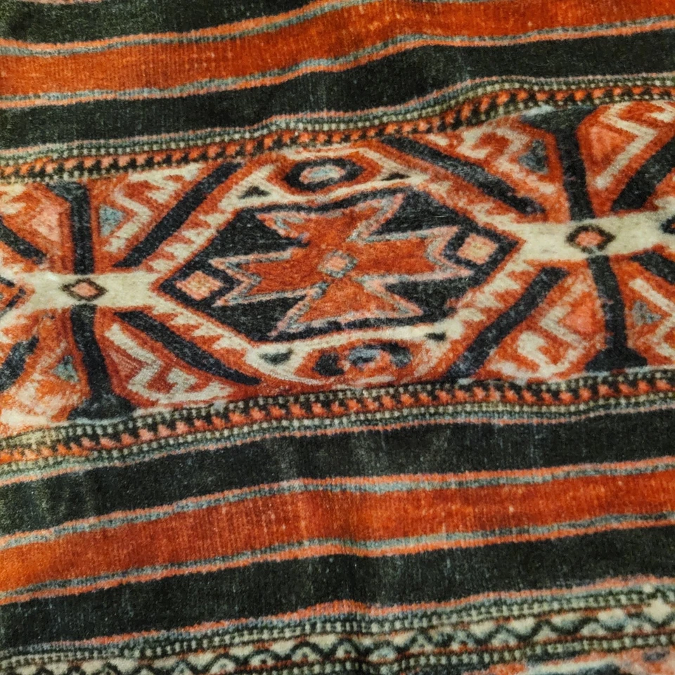 Pottery Barn Emersyn Printed Velvet Throw Pillow Cover 20" Square - Image 3 of 4