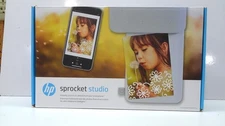 HP Sprocket Studio Digital Bluetooth Laser Photo Printer 4x6" Pictures (3MP72A)
