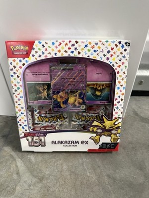Pokemon TCG Scarlet and Violet - 151 Alakazam ex Collection Box