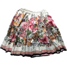 Women s Old Navy Floral Pleated Skirt Size Medium
