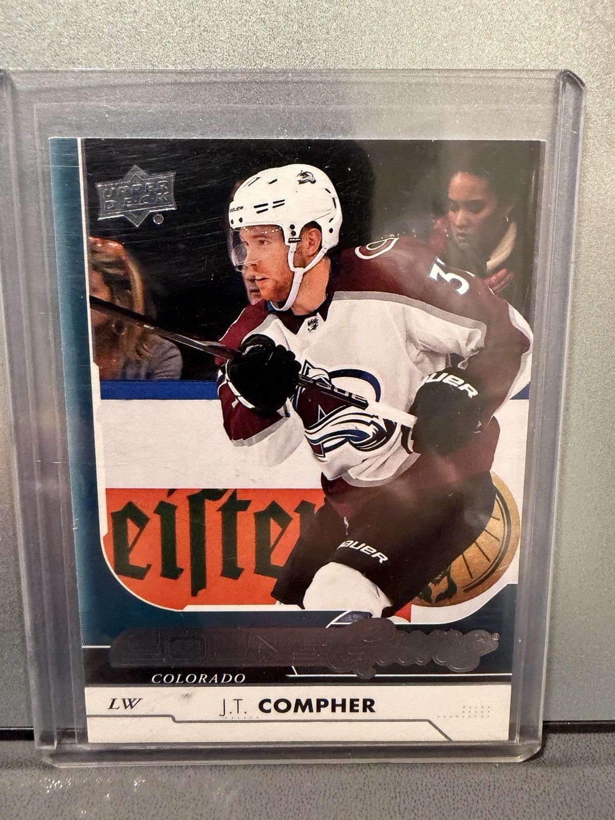2017-18 Upper Deck Young Guns J.T. Compher #480 Colorado Avalanche