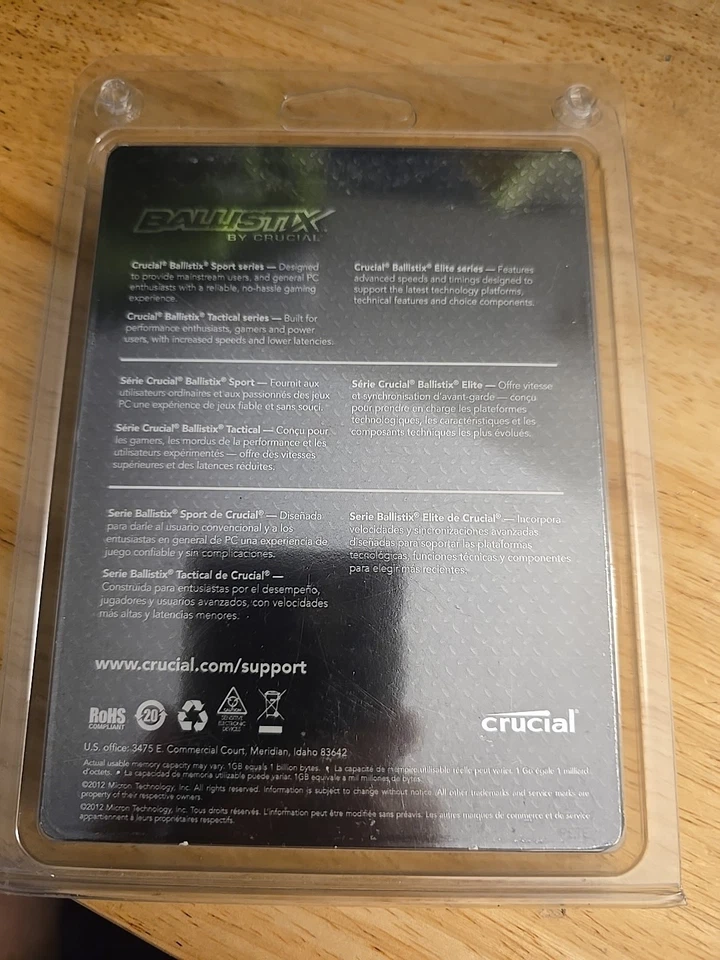 Crucial Ballistix Elite 16GB Kit DDR3 1866MHz Desktop Memory BLE8G3D1869DE1TX0 - Image 2 of 2