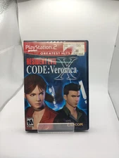 Resident Evil: Code Veronica X (PlayStation 2, Ps2) Greatest Hits CIB 