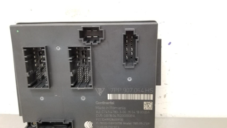 15 MÓDULO CONTROL CARROCERÍA DELANTERA PORSCHE CAYMAN S 981 BCM 7PP907064HS Foto 3 de 4