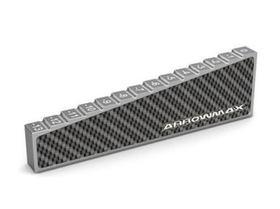 ARROWMAX CHASSIS DROOP GAUGE 0 TO -13 MM 1/8 OFF-ROAD & TRUGGY (30MM) / AM170014