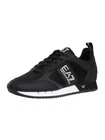 EA7 Men's Athletic Logo Mesh Trainers, Black