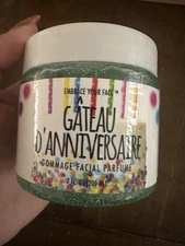 Embrace Your Face birthday cake face scrub new sealed 7fl oz