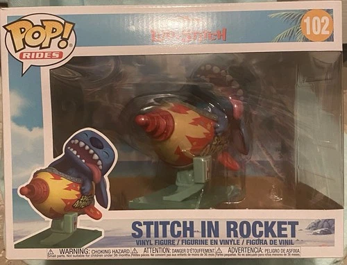 Funko Pop! Rides: Disney - Stitch in Rocket #102