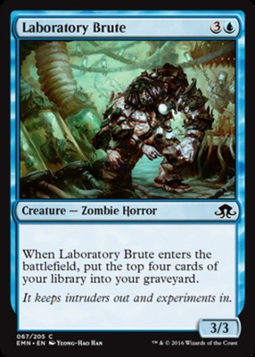 #ad Laboratory Brute 067 205 NM Eldritch moon MTG $1.05