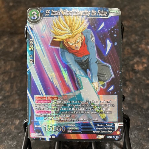 SS Trunks Sword Connecting the Future EX23-17 Foil Dragon Ball Super Card | NM - 第 1/12 張圖片