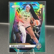 2024 Panini Prizm WNBA Kamilla Cardoso #93 Green Prizm (RC)