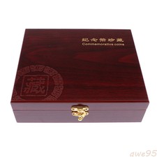 Commemorative Coin Storage Box Display Box Wooden Storage Box