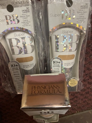 NEW LOF OT 3 Physicians Formula Super BB Beauty Balm #7867 Light / Medium - Picture 2 of 3