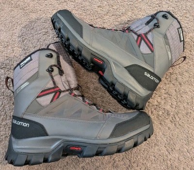 Salomon Chalten TS CSWP Winter Snow 200 Gram Thinsulate Boots 399671 Women's 8.5