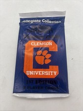 CLEMSON TIGERS ATHLETICS CARDS, 1 UNOPENED PACK (FRANK HOWARD, TREE ROLLINS +