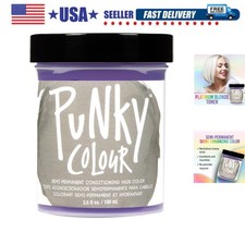 Platinum Blonde Toner Semi Permanent Hair Color - , Cruelty-Free Conditioning...