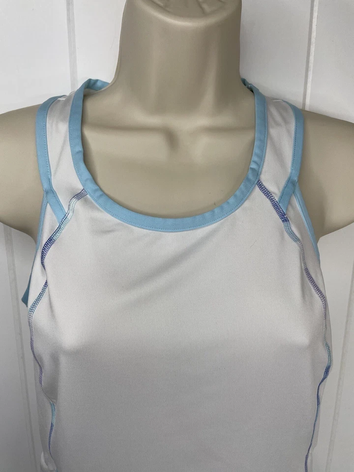 Nueva Camisa y Falda Tenis Wilson Skort Volantes Azul Bolsillos Pickleball Talla XS/S Foto 2 de 4