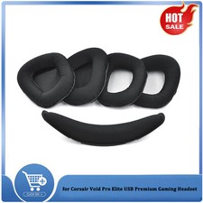 2Pcs Mesh Ear Pads Replacement Cushion Cover for Corsair Void PRO Headphone AUS