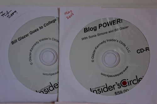 Lot de 6 CD Bill Glazer Dan Kennedy Insider's Circle Guru Marketing Blog Power+ - Photo 3 sur 7