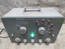 Vintage Heathkit CD-1 Color Bar and Dot Generator Tube Electronics TV CRT Repair