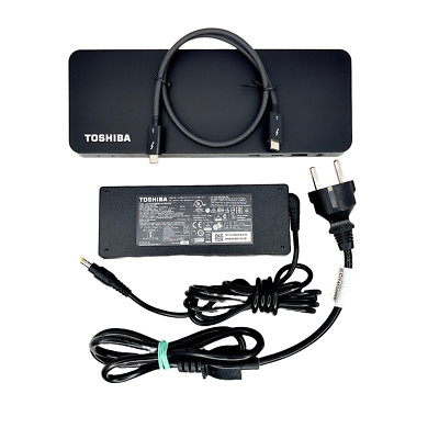 Toshiba Thunderbolt 3 Dock PA5281E - 2PRP + 100W Netzteil + Thunderbolt 3 Kabel