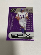 2005 Donruss Zenith #E-16 Daunte Culpepper Epix Purple 2nd Down #'d /250