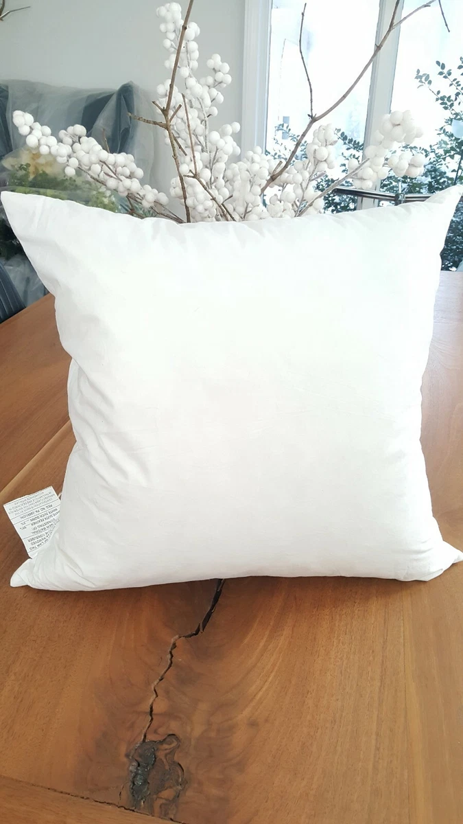 Feather Down Pillow Insert | 12x20 | 14x20 | 16x26 | 18x18 | 20x20 | 22x22  | 24x24 | 26x26