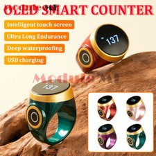 Smart Tasbih Tally Counter Ring for Muslims Zikr Digital Tasbeeh 5 Prayer Time