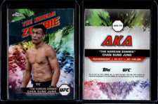 2024 Topps Chrome UFC AKA #AKA-13 The Korean Zombie Chan Sung Jung