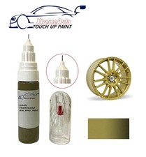 TOUCH UP PAINT PEN FOR SUBARU PRODRIVE GOLD WRX STI IMPREZA ALLOY WHEEL BRUSH