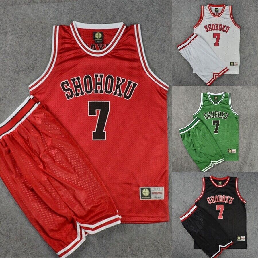 SLAM DUNK SHOHOKU Basketball Team Jersey Ryota Miyagi No.7