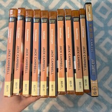 Lot Of 11 JACK CAMPBELL Audiobooks 8 NEW* THE LOST FLEET SET ! Fearless Valiant