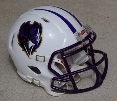 black and white football raven helmet Trey Hendrickson Autographed Baltimore Ravens 2026 Alternate Speed Mini JSA Once you start your collection youll be hooked! Riddell NFL Baltimore Ravens Full