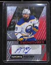 2024-25 Upper Deck Synergy Red Sygnatures AUTO #S-AT Alex Tuch /99