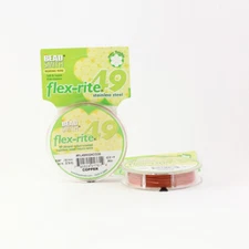 BeadSmith® Flex-Rite® 7, 21, 49 Strands Wire Premium Quality 9m