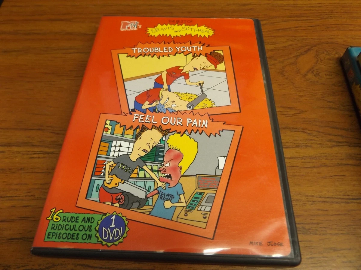 Best Of Beavis And Butthead DVD MTV Set Lot 3 - Butt-O-Ween Troubled Youth Lost
