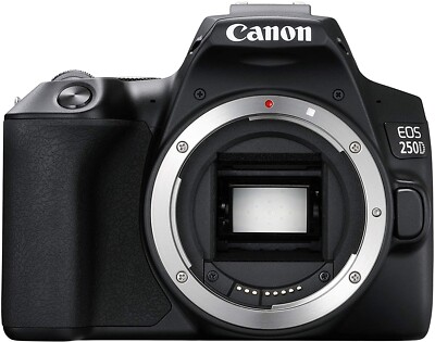 (Open Box) Canon EOS Rebel 250D Digital SLR Camera - Black (Body Only) #4