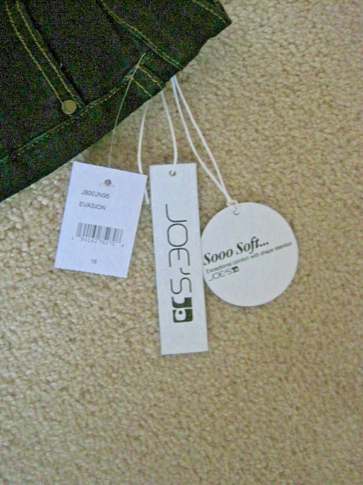 NWT Joe's Jeans Girls The Jegging Ultra Slim Fit Jeans, Dark Wash, Sz 16 - Image 2 of 4