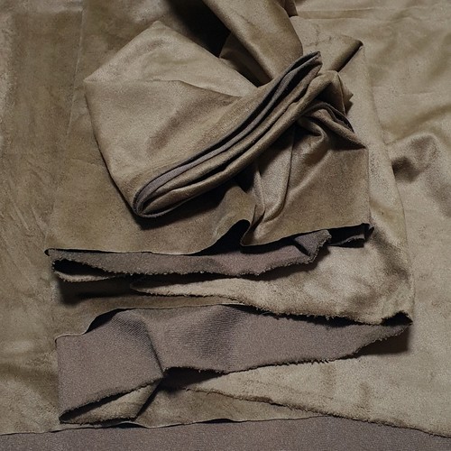 Soft Faux Suede Sheep Doeskin Suedette Clothing Budget Fabric Rare 302 color 60" - Picture 83 of 787