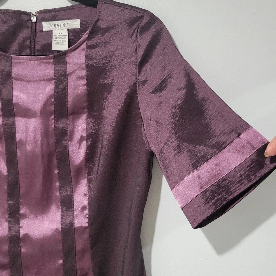 Vertigo Paris above knee and mini dresses Sz Xs Short Sleeve  - Image 4 of 4