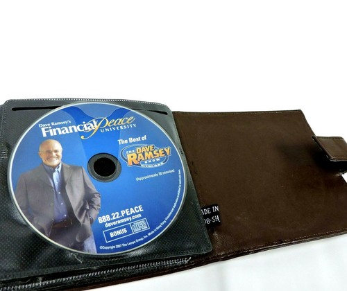 Dave Ramsey Financial Peace University 16 CD's Set Brown Case 13 Lessons 2 Bonus - Picture 11 of 11