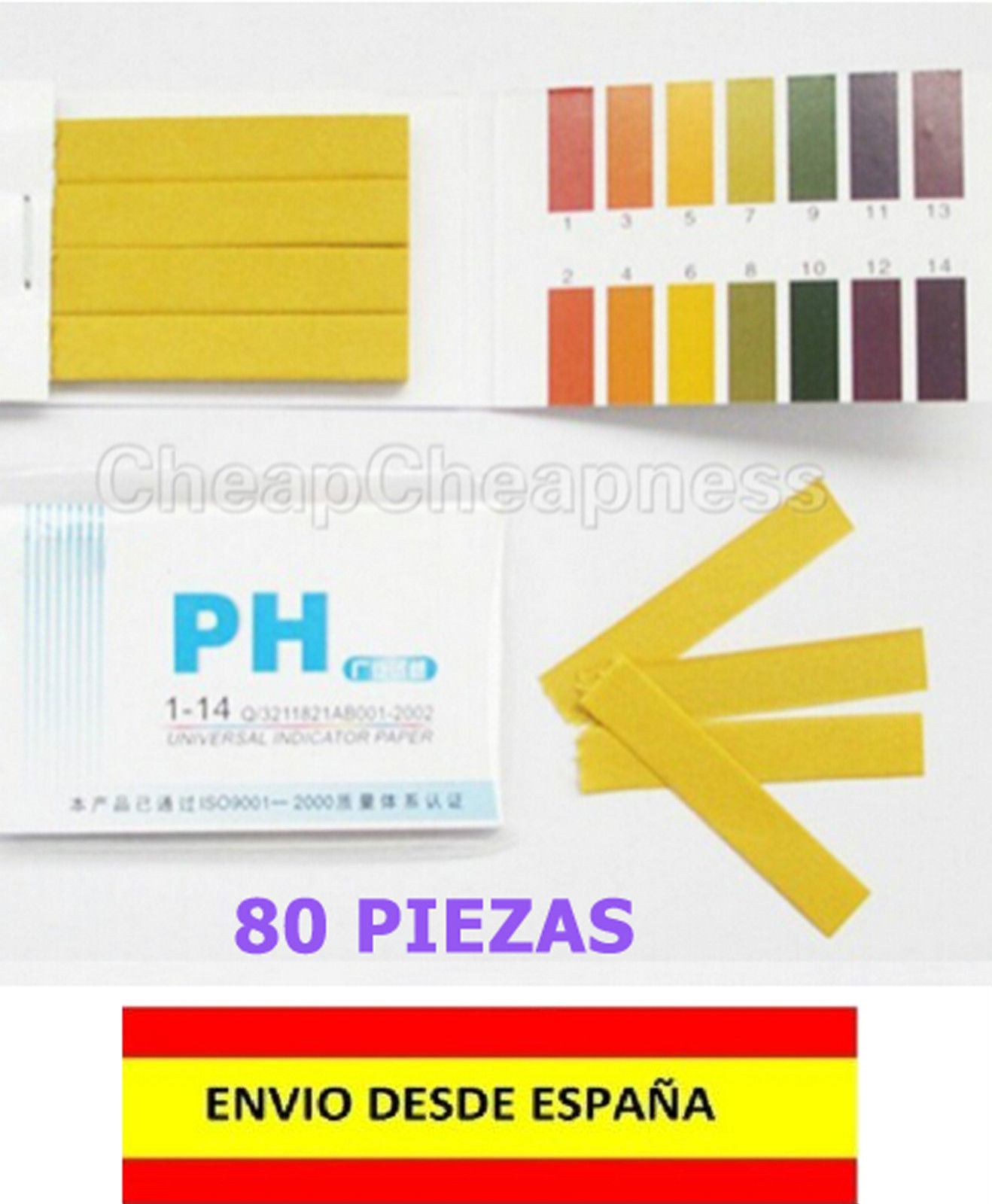 CINTAS PARA CONTROL DE PH PISCINAS, ACUARIOS, RESERVORIOS, TANQUES, INDUSTRIA