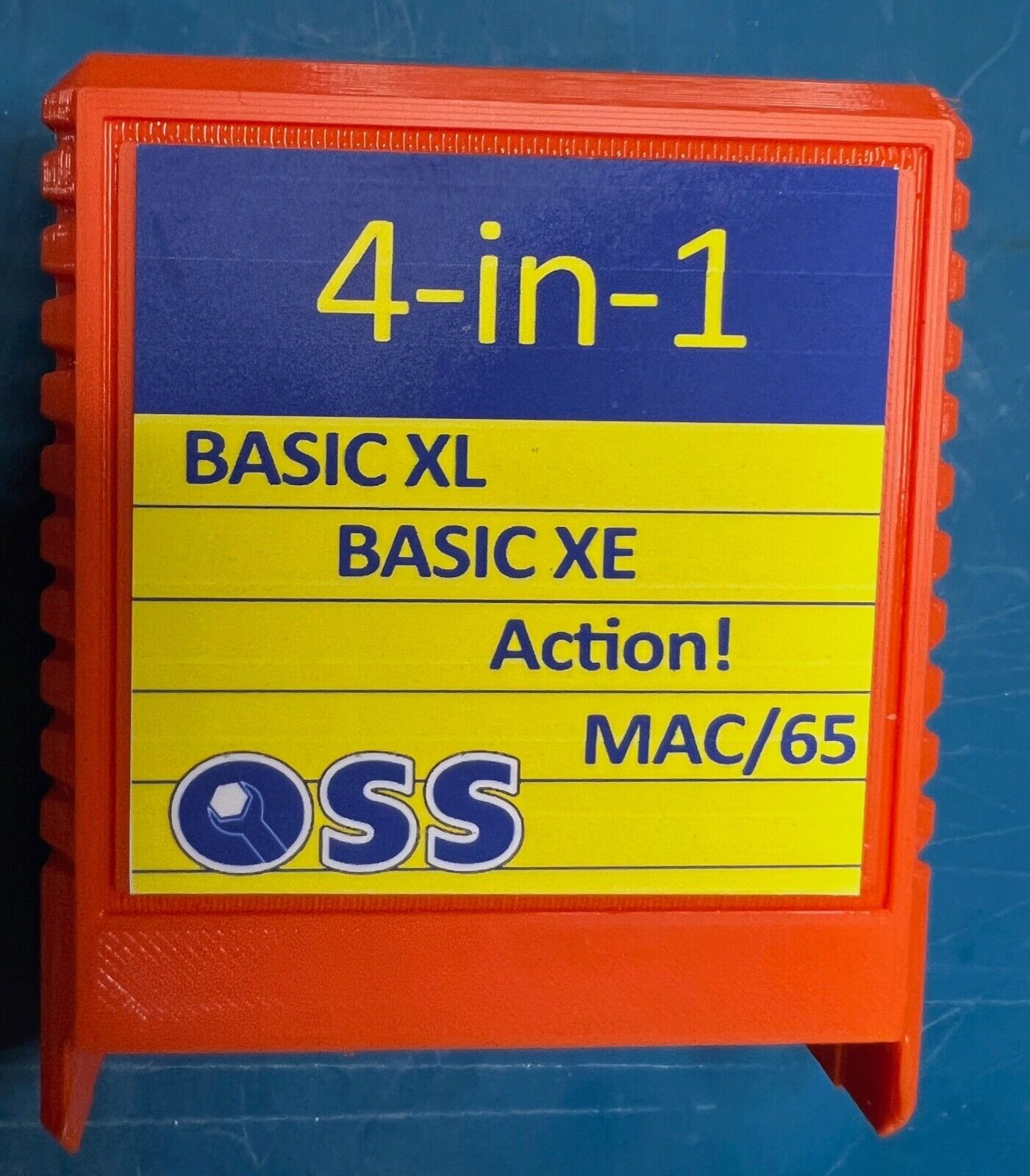 Atari OSS 4-1 Basic XL Basic XE MAC/65 ACTION!   Choose your color!