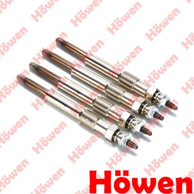 Howen 4x Diesel Heater Glow Plugs For Ford 1.8 D TDCI  Dual Core