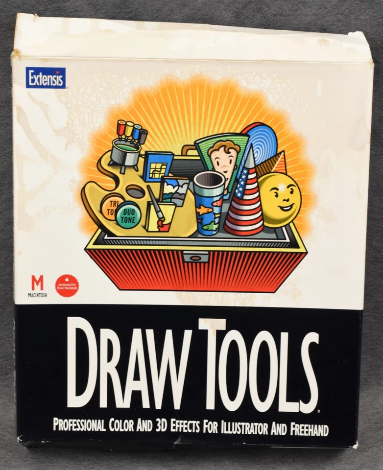 DrawTools Professional Color/3D Effects Illustration Freehand Kit Extensis - Image 2 of 4